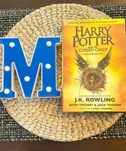 Harry Potter and the Cursed Child Parts One and Two (Special Rehearsal Edition Script)