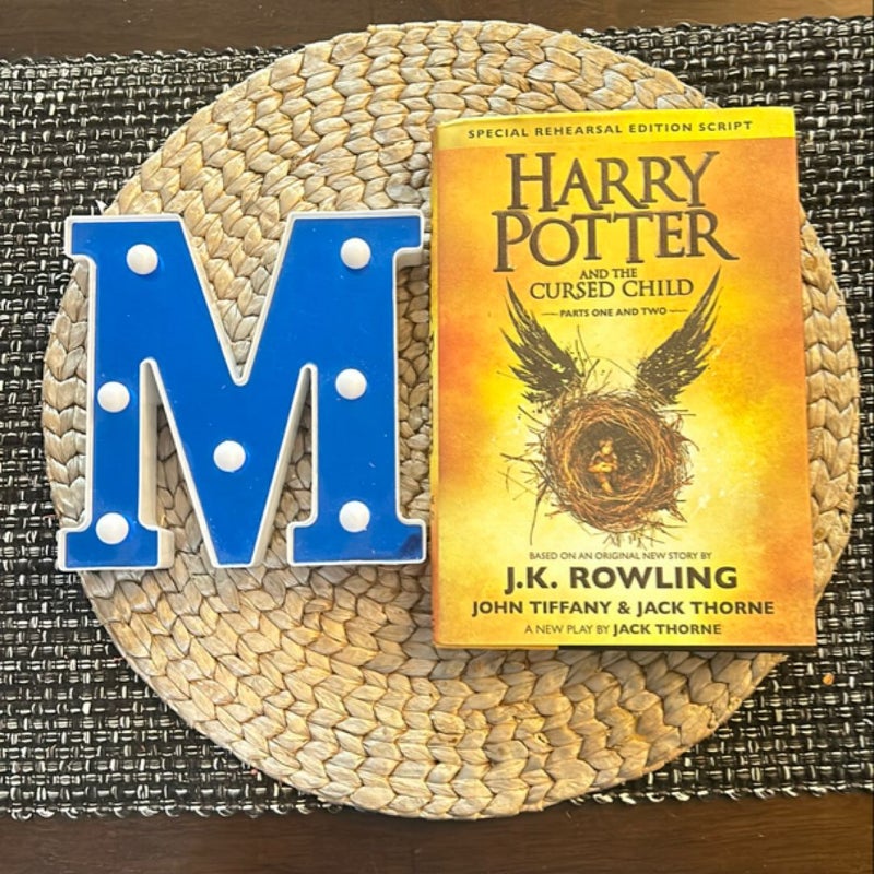 Harry Potter and the Cursed Child Parts One and Two (Special Rehearsal Edition Script)