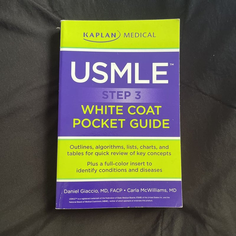 USMLE Step 3 White Coat Pocket Guide by Daniel J. Giaccio, Paperback