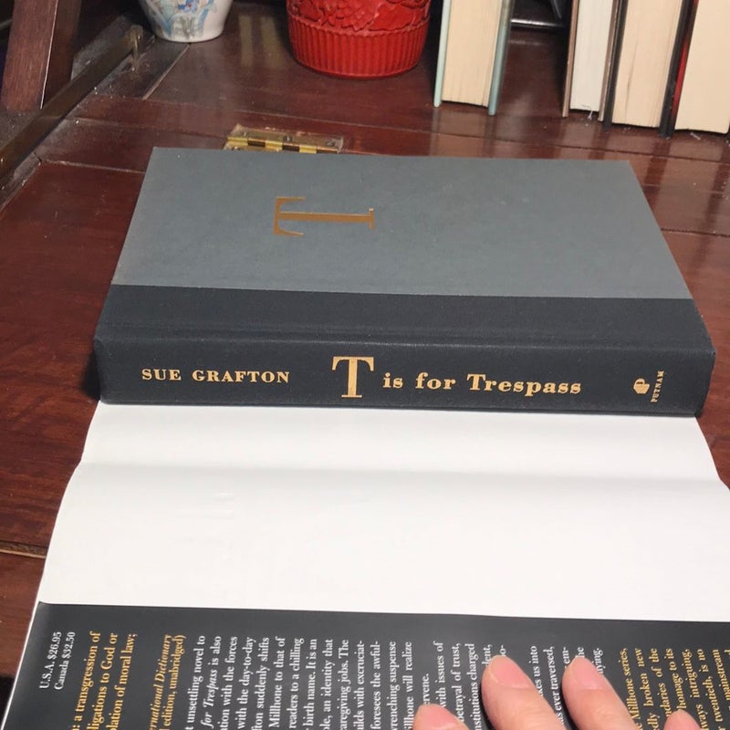 T Is for Trespass * 1st ed./1st