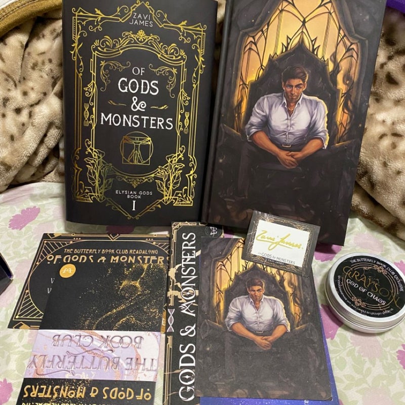 Of Gods and Monsters the butterfly book club
