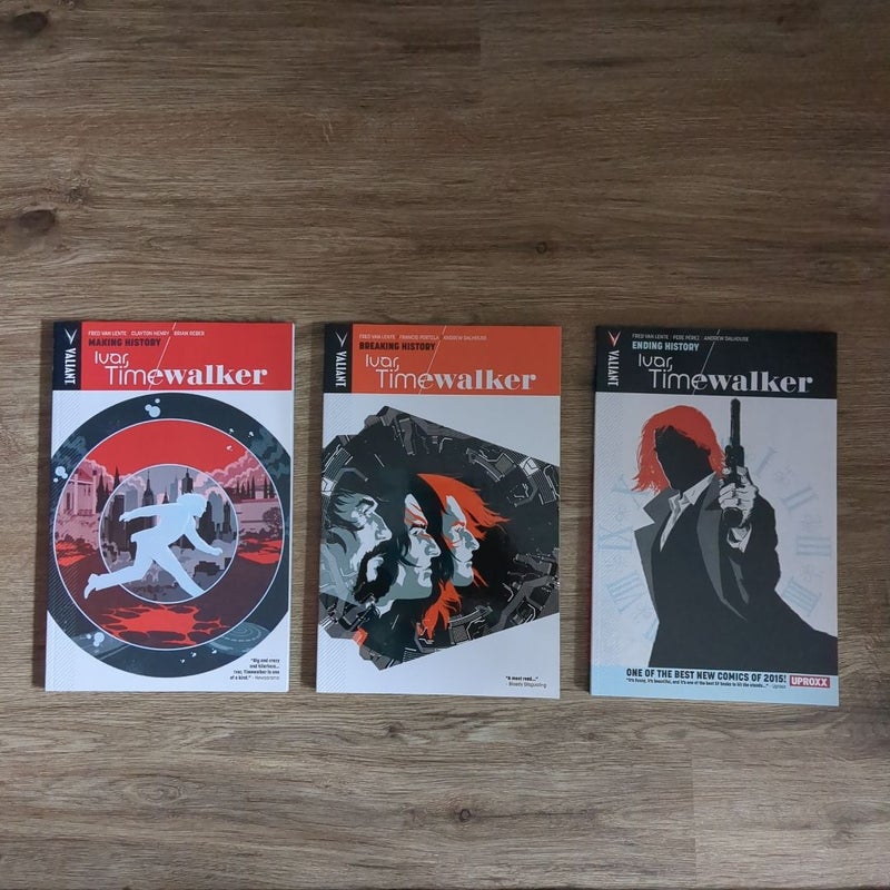 Ivar, Timewalker vol. 1, 2, and 3