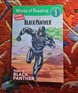 World of Reading: Black Panther:: This Is Black Panther-Level 1