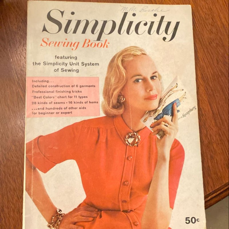 Simplicity Sewing Book
