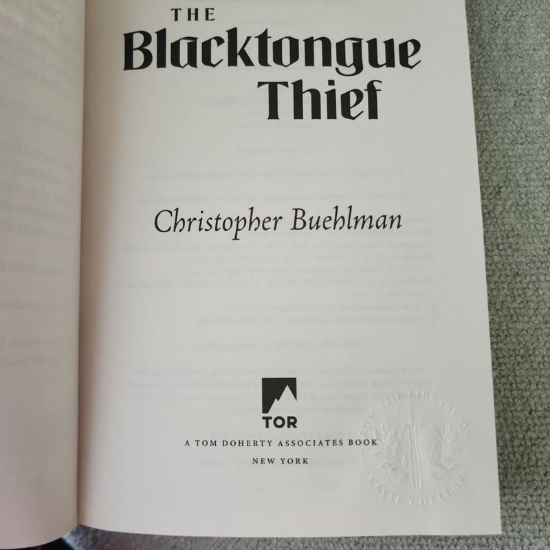 The Blacktongue Thief