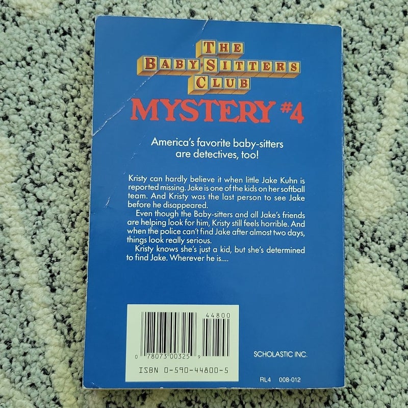 The Baby-Sitters Club Mystery #4 Kristy and the Missing Child