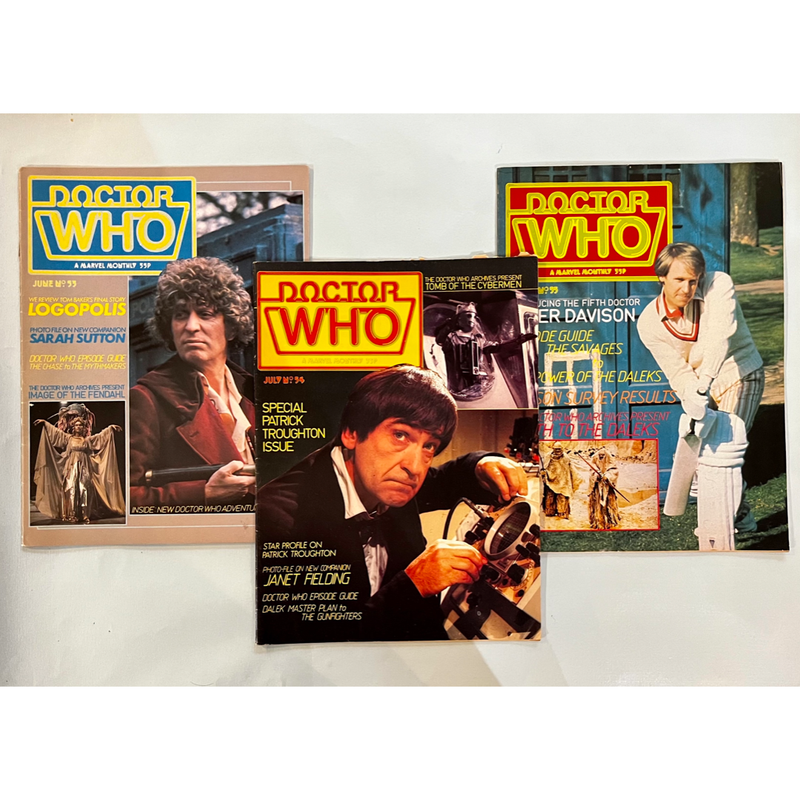 Doctor Who Monthly 53-55