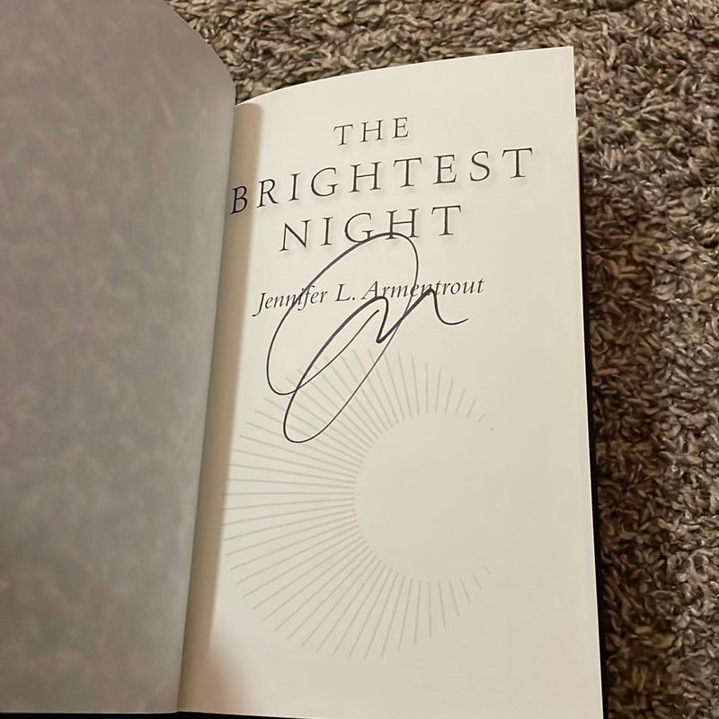SIGNED The Brightest Night