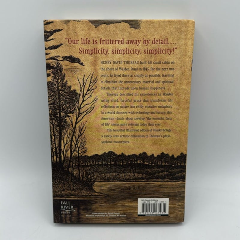 The Illustrated Walden or, Life in the Woods