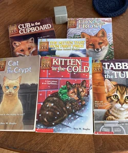 Animal Ark chapter book bundle of cats and foxes