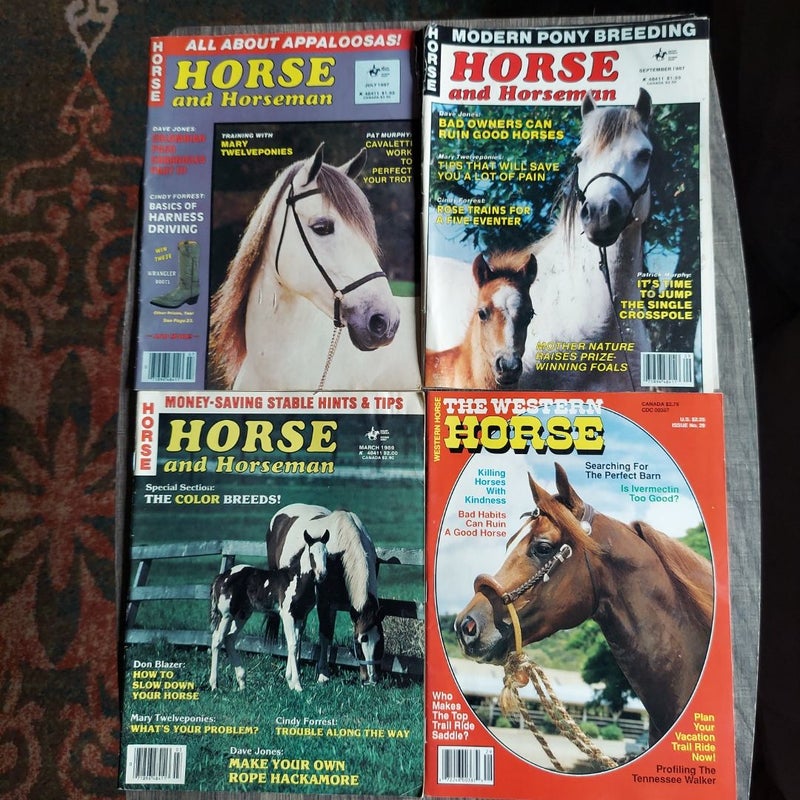 Various Horse Magazines