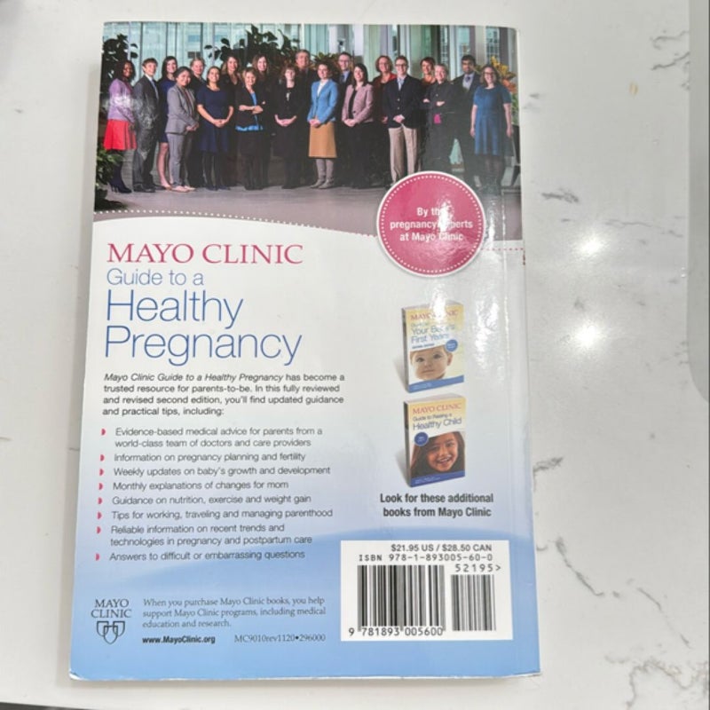 Mayo Clinic Guide to a Healthy Pregnancy
