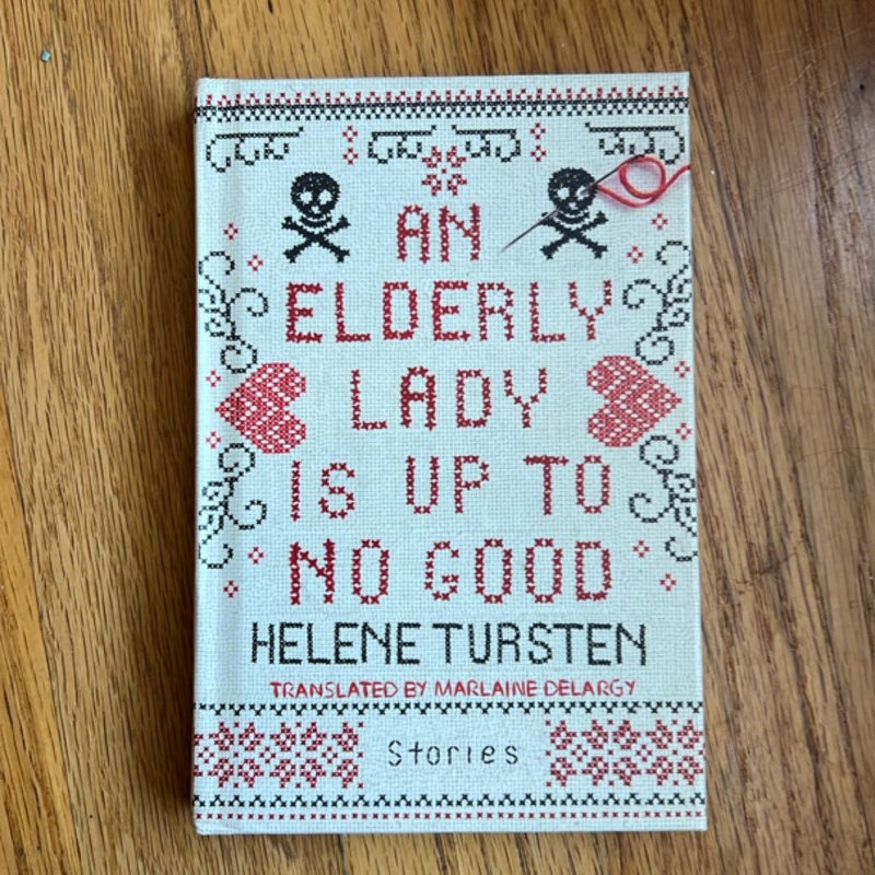 An Elderly Lady Is up to No Good