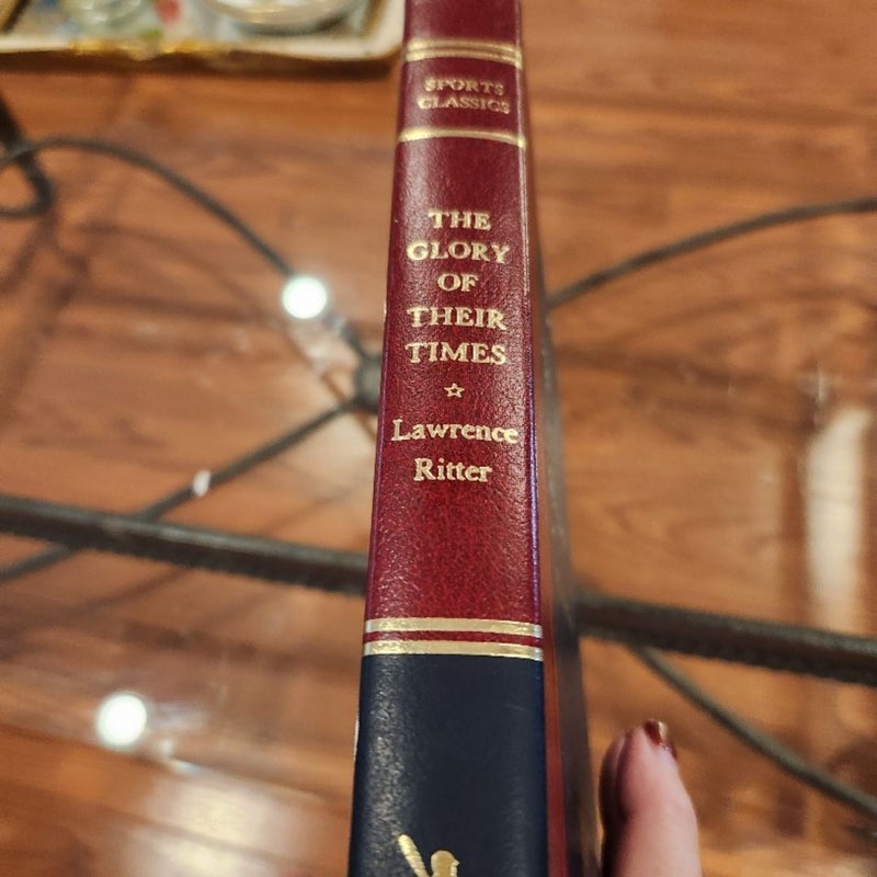 The Glory of Their Times By Lawrence Ritter Signed