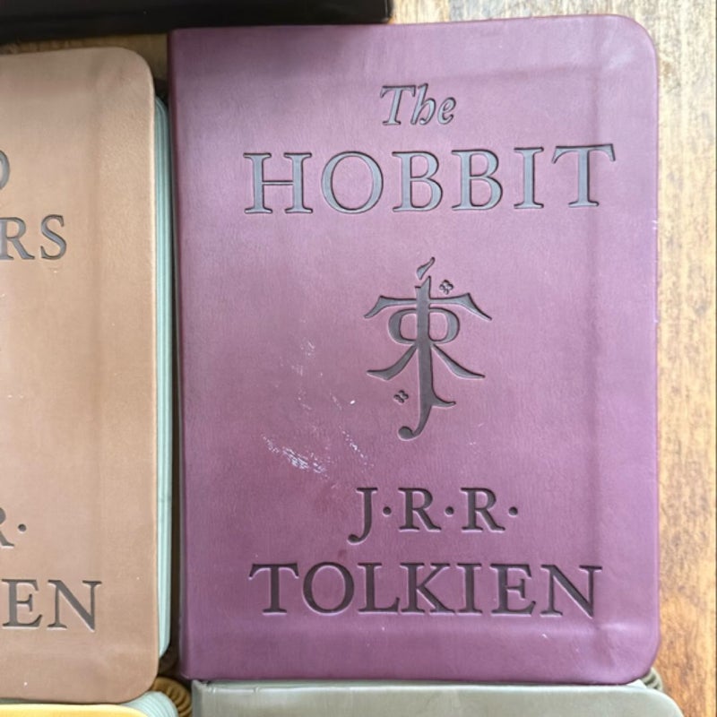 Lord of the rings leather bound box set 