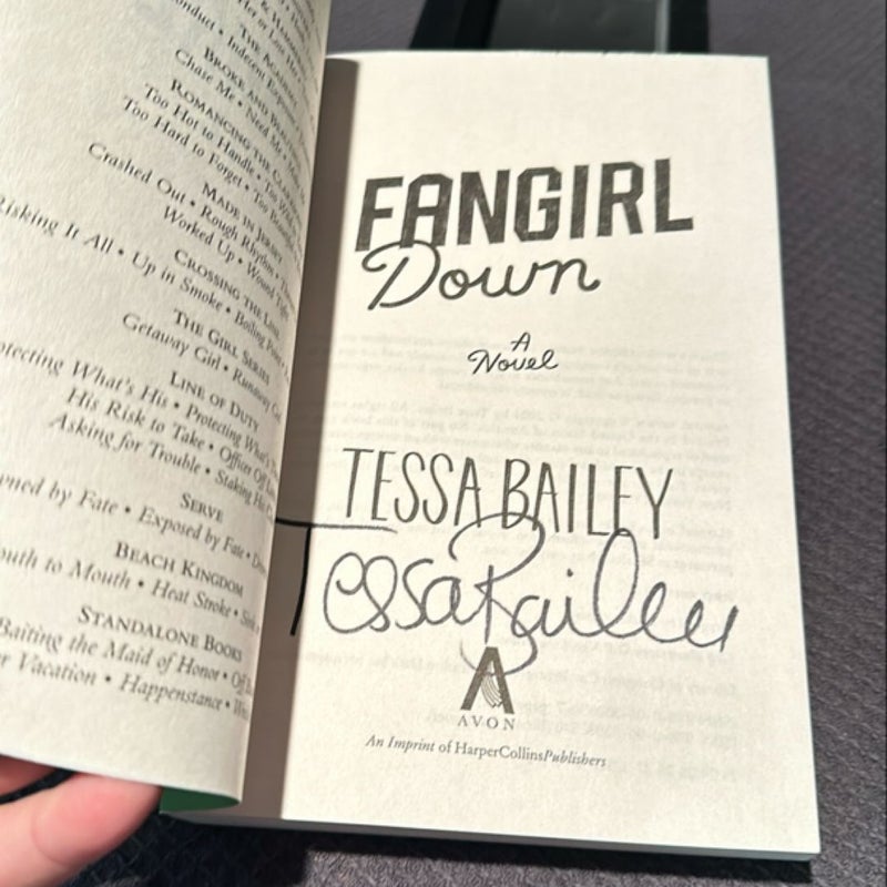 SIGNED Fangirl Down