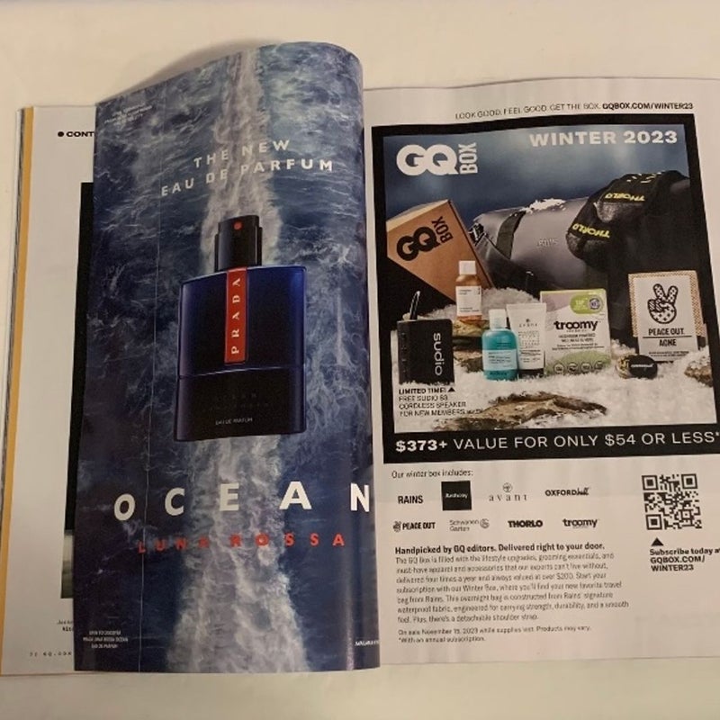 GQ Kim Kardashian & Travis Scott Issue 12/23 1/24 Magazine
