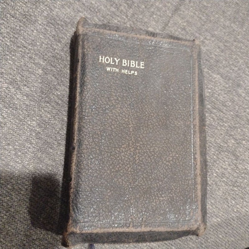 Holy Bible illustrated with helps KJV