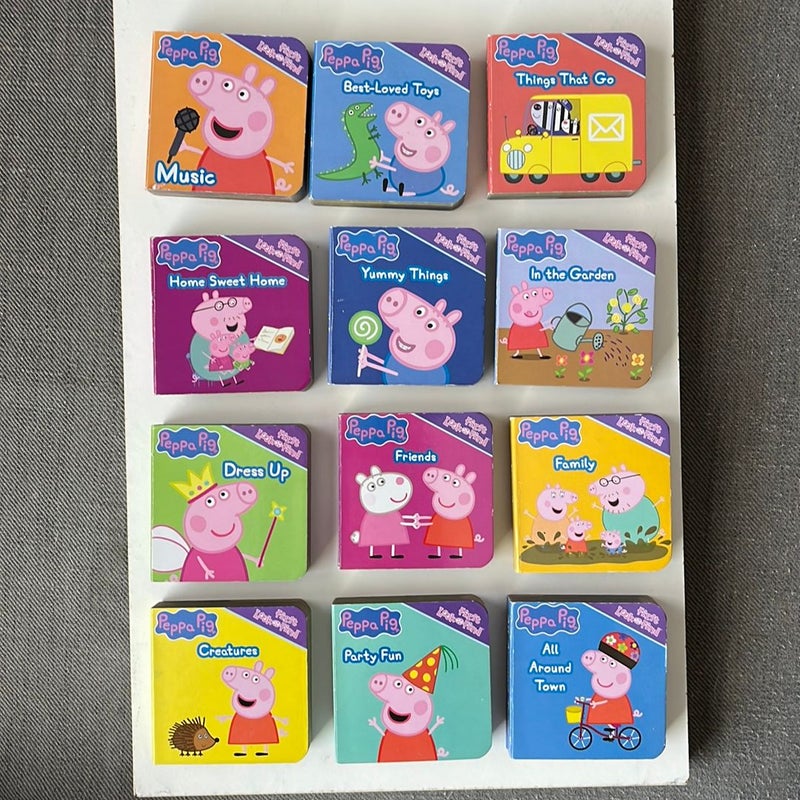 Peppa Pig: 12 Board Books by PI Kids