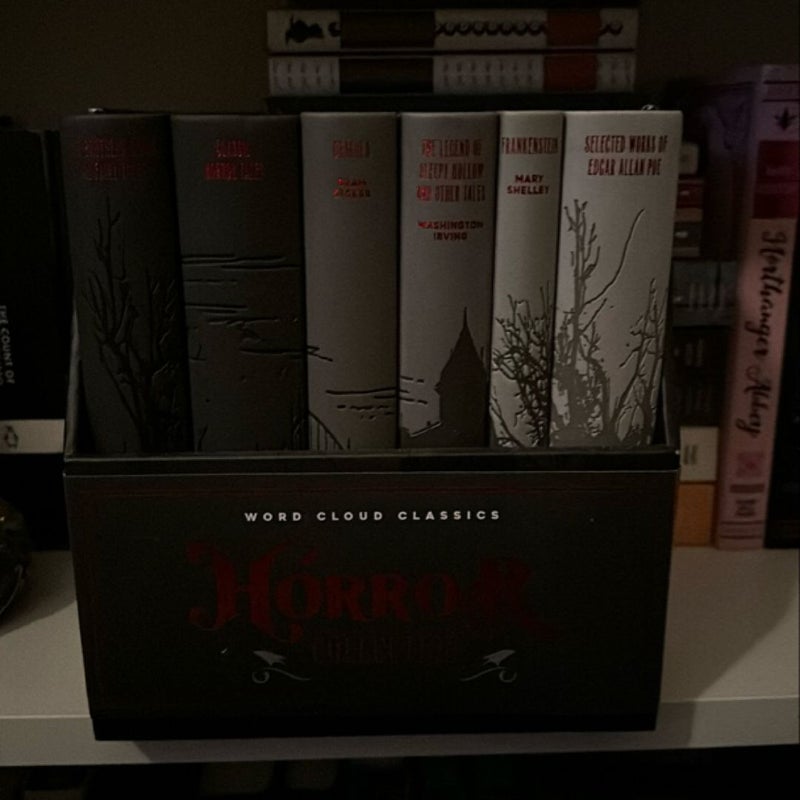 Word Cloud Classics Horror Collection Box Set