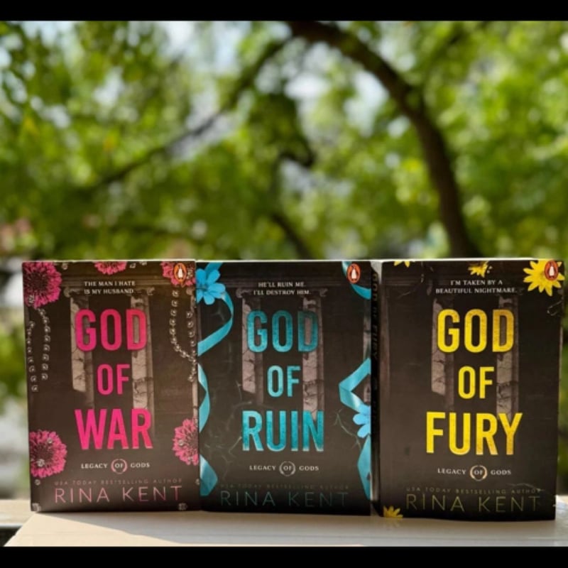 Rina Kent 6 Book Set | Legacy of Gods Series Paperback | English by ...