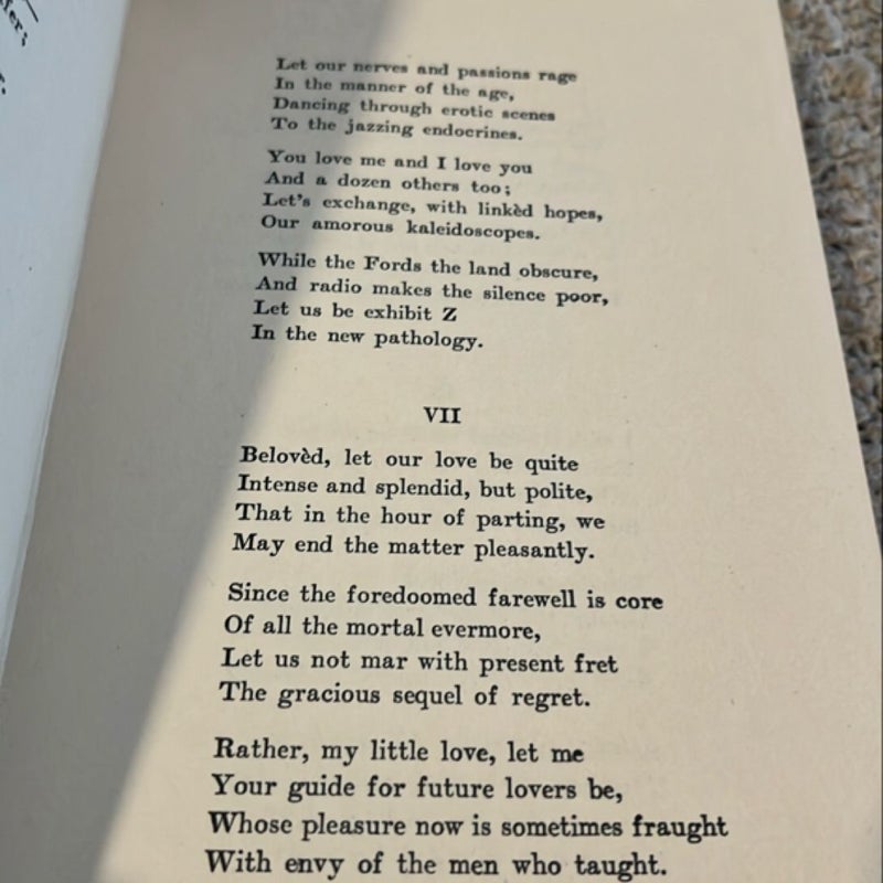 Poems in Praise of Practically Nothing *1941 edition