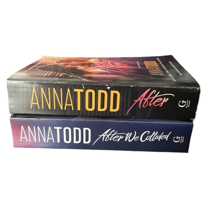 After and After We Collided Movie Tie-In Covers