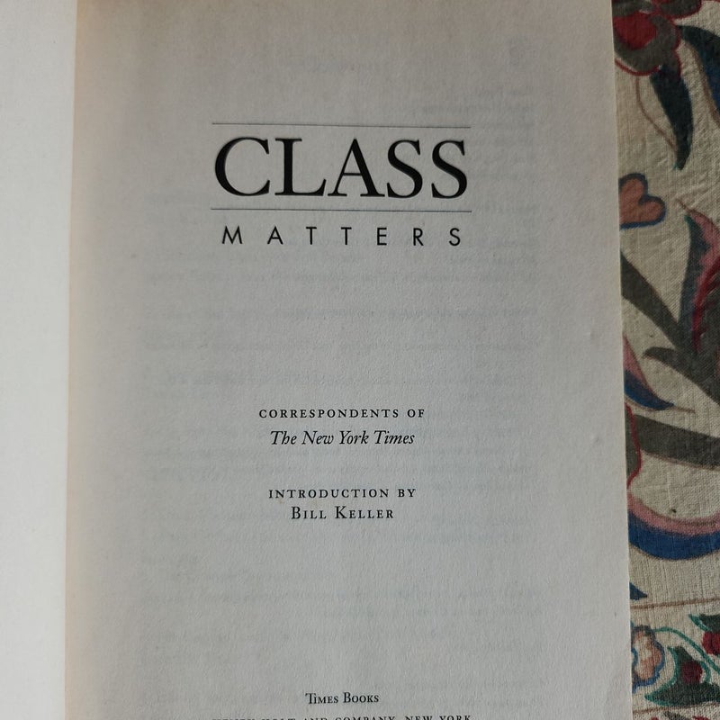 Class Matters
