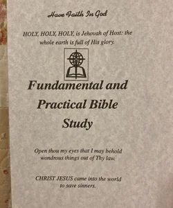 Fundamental and Practical Bible Study