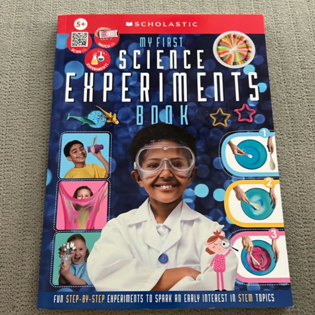 My First Science Experiments Workbook: Scholastic Early Learners (Workbook)