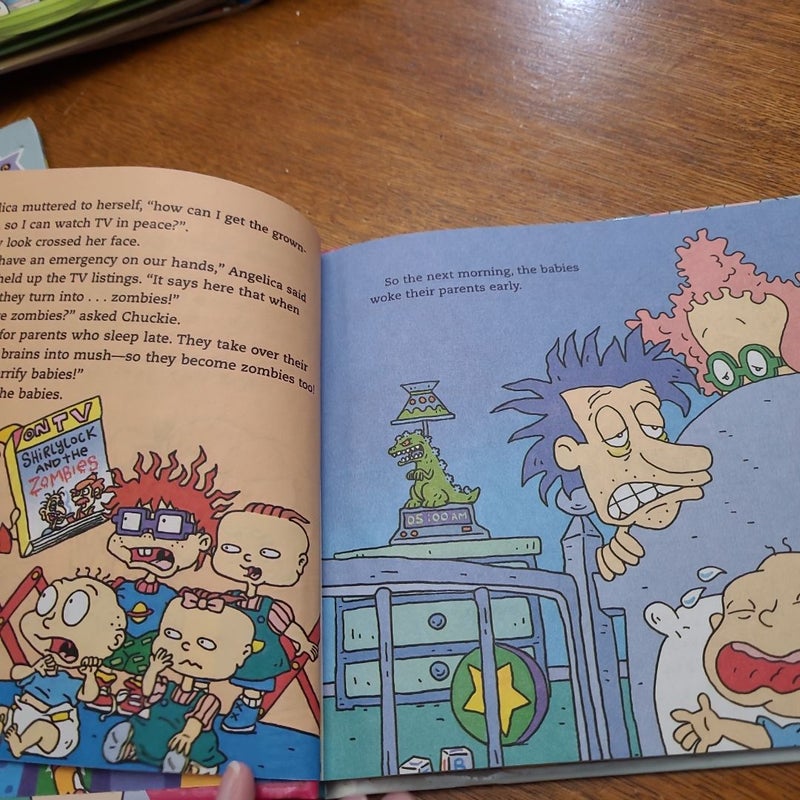 Rugrats 2 Books in 1 bundle lot of 3