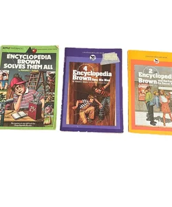 Encyclopedia Brown Lot