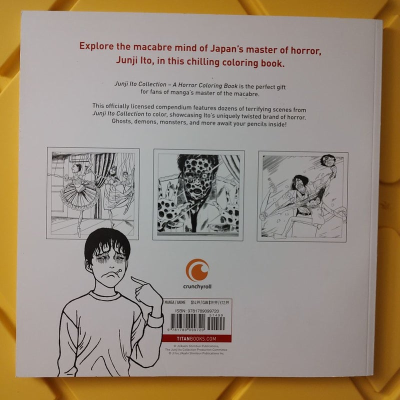 Junji Ito Collection Coloring Book