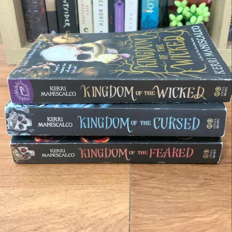 Kingdom of the wicked trilogy bundle! 