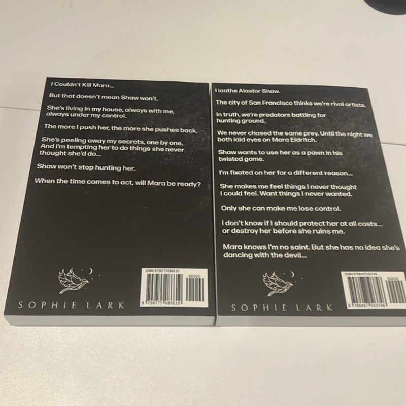 SIGNED OUT OF PRINT There Is No Devil There Are Not Saints Duology