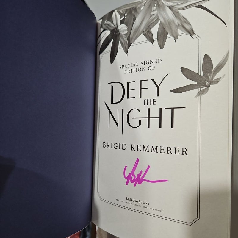 Defy the Night (The Bookish Box Exclusive Signed)
