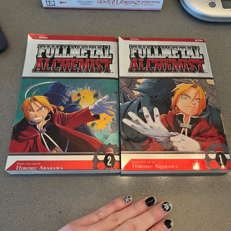 Full metal alchemist manga volumes 1-2