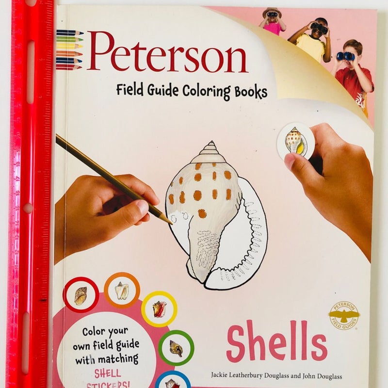 Shells *LIKE NEW* Coloring Field Guide