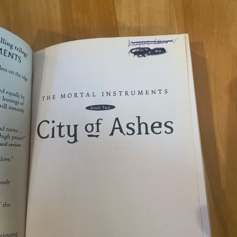 City of Ashes