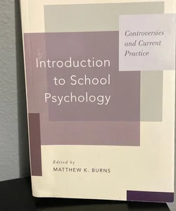 Introduction to School Psychology