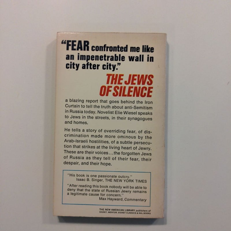 The Jews Of Silence *FIRST PRINTING 1967*