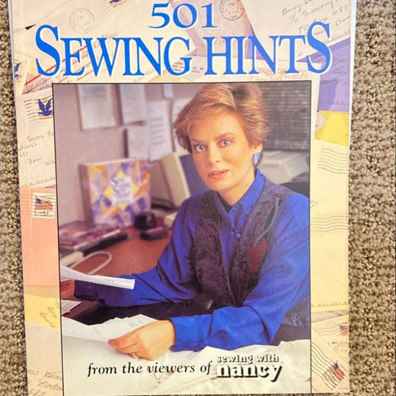 501 Sewing Hints