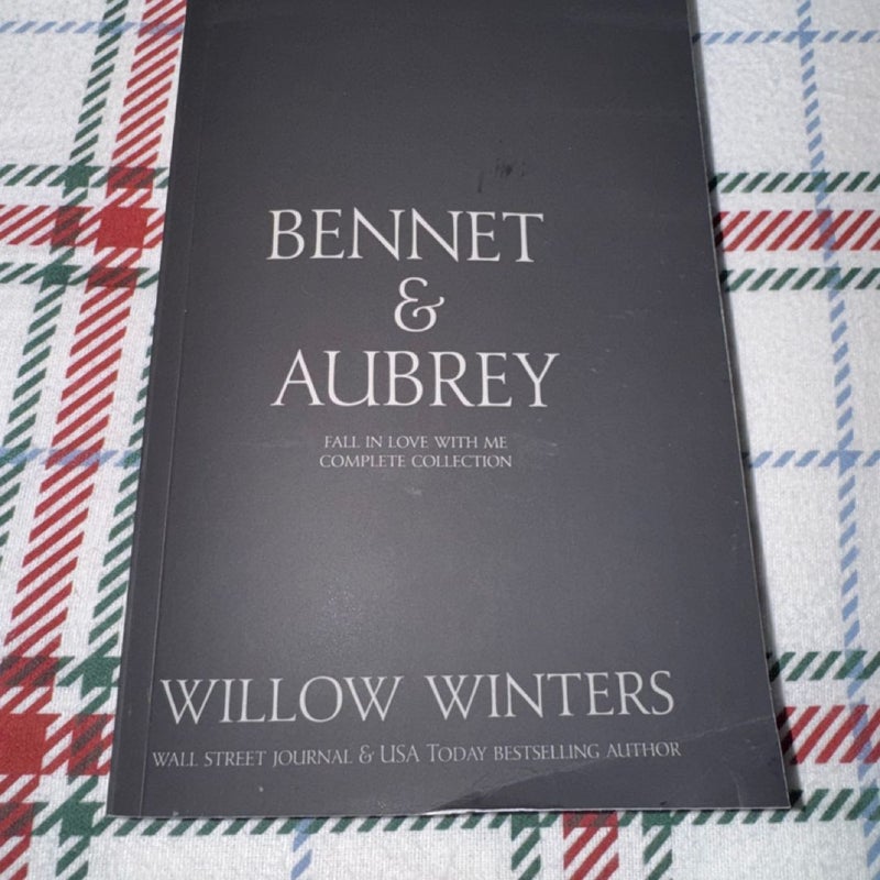 Bennet & Aubrey black out edition has bent corner