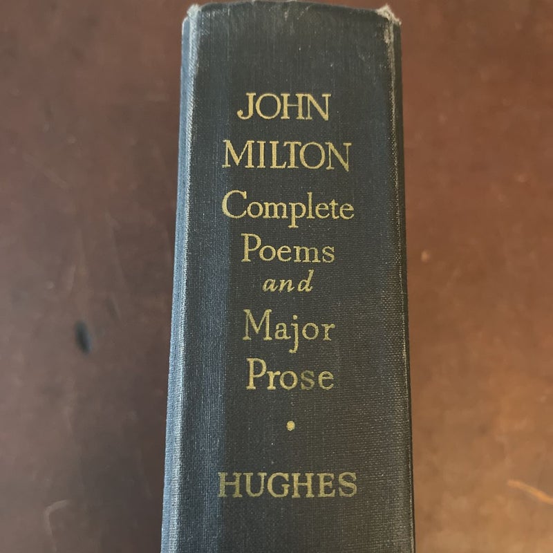 John Milton Complete Poems and Major Prose