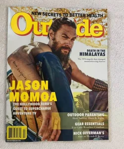 Outside Jason Momoa “The Hollywood Hero’s Quest” Issue Jan/Feb 2023 Magazine 