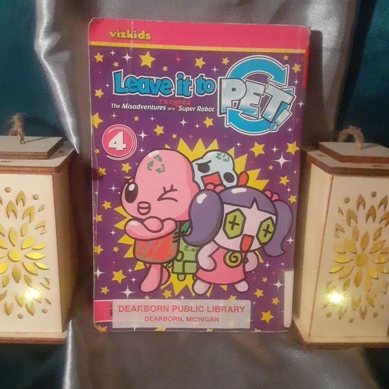 Leave It to PET!, Vol. 4 By Kenji Sonishi Viz Ex-library Manga