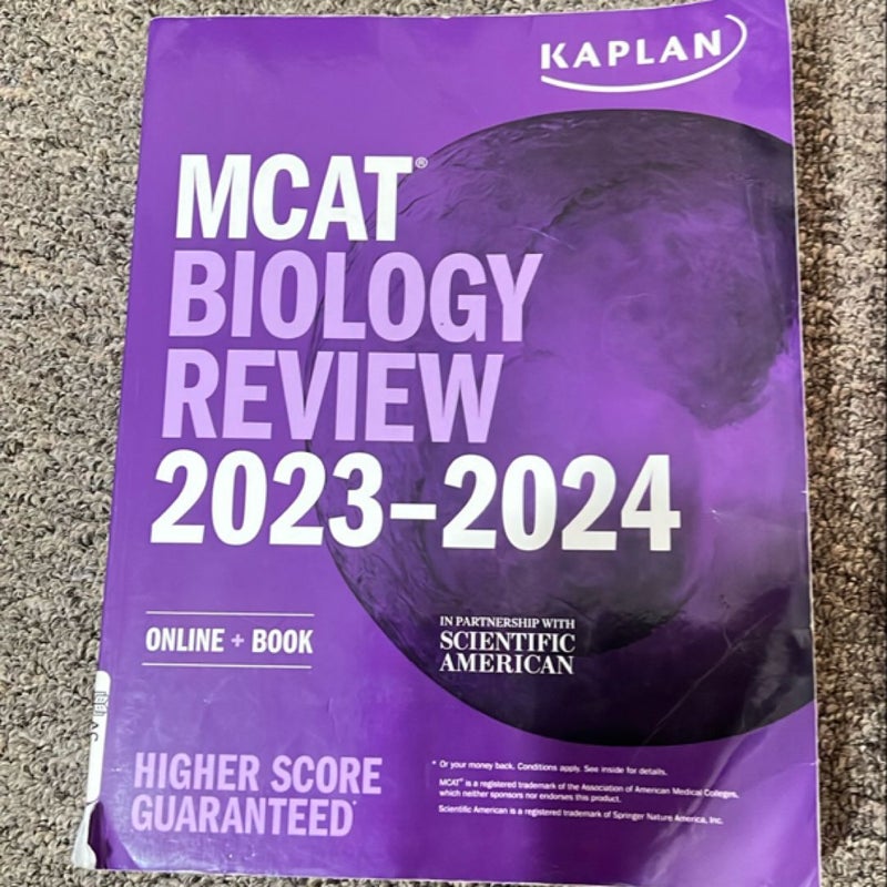 MCAT Biology Review 2023-2024