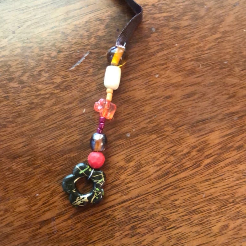 Handmade boho style bookmark