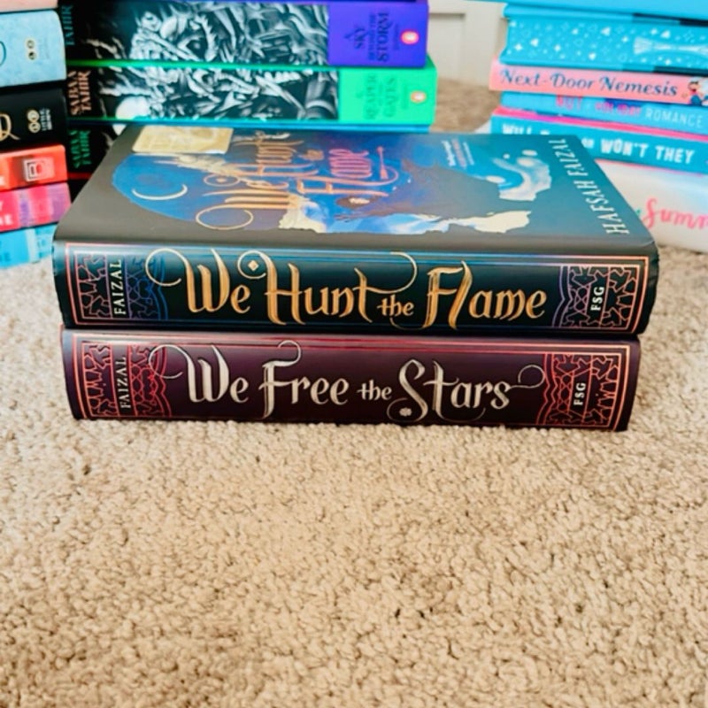 We Hunt the Flame OG printing duology bundle 