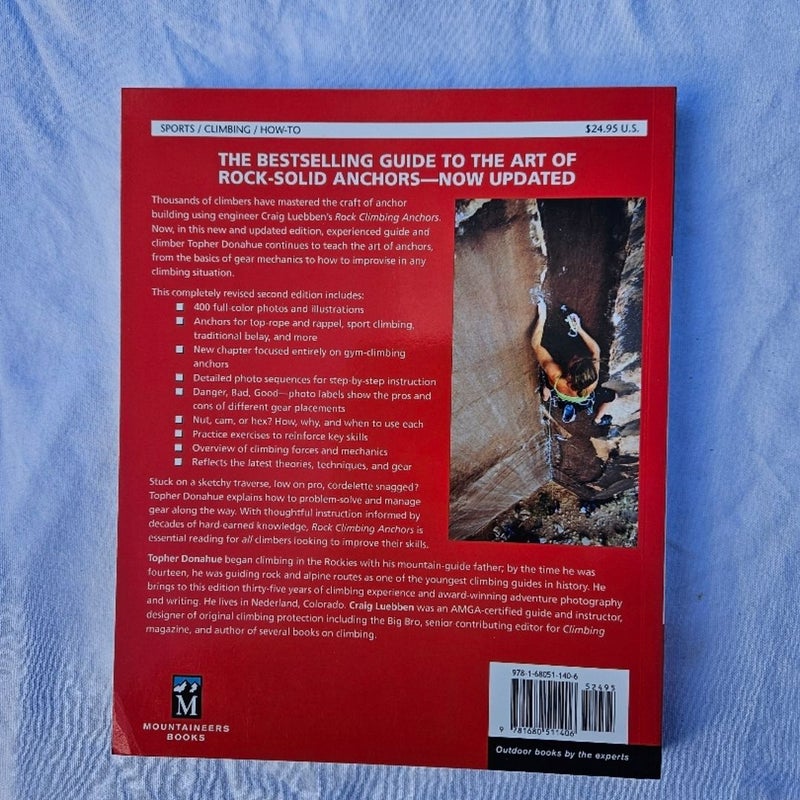 Rock Climbing Anchors, 2nd Edition